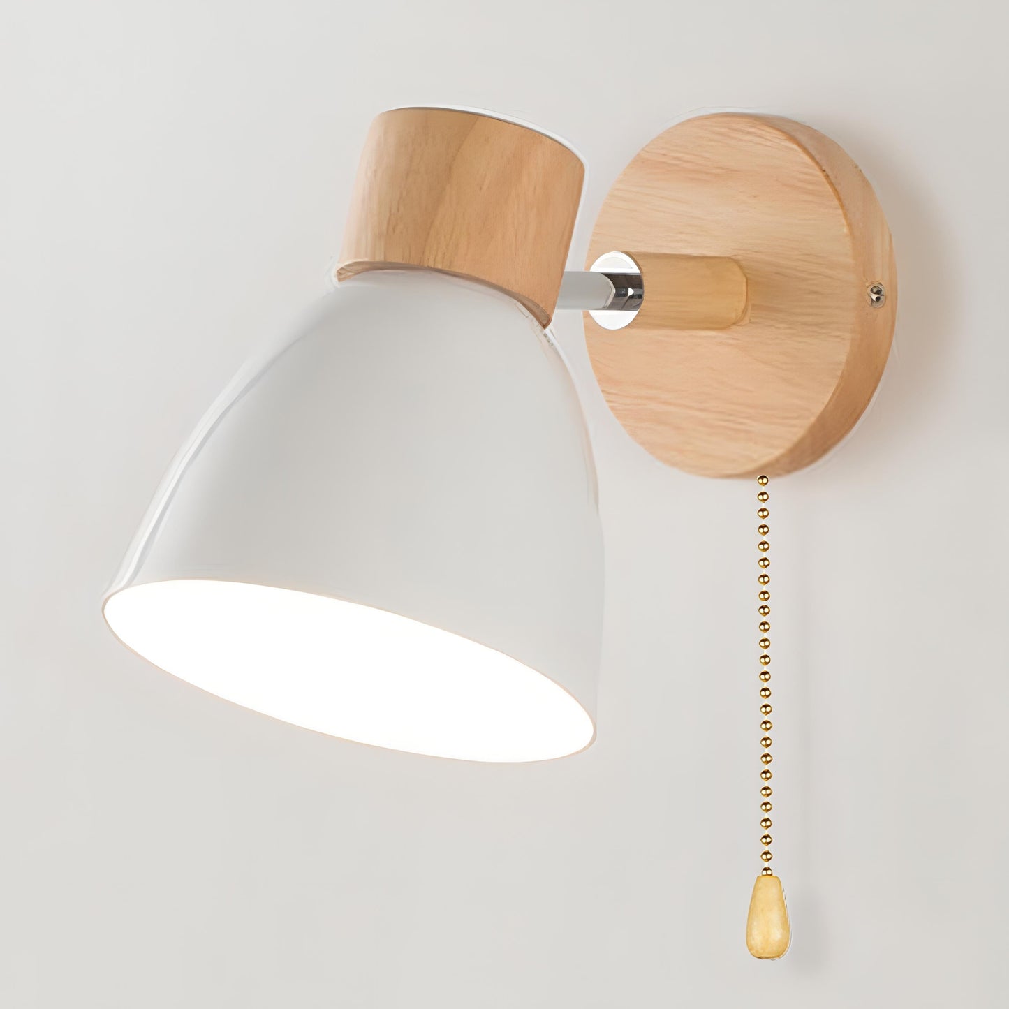 Scandinavian Indoor Wall Lights with Pull Switch - Modern Lighting