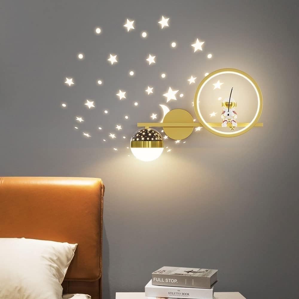 Kids Soft LED Night Light - Warm Ambient Wall Lamp for Bedroom