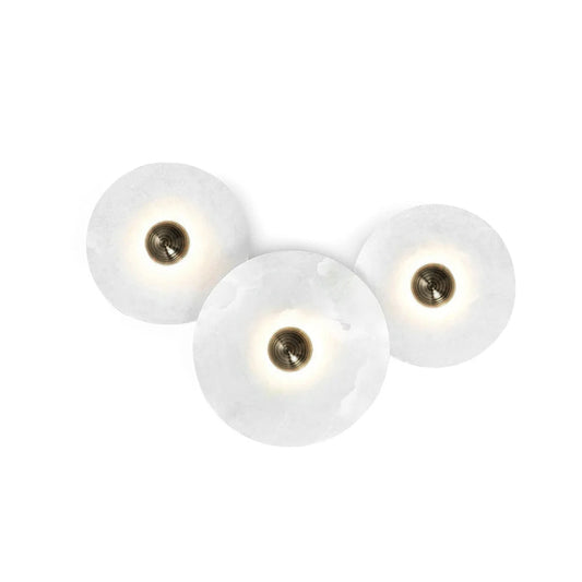 Modern Round LED Wall Light – Flush Mount Fixture for Home Lighting