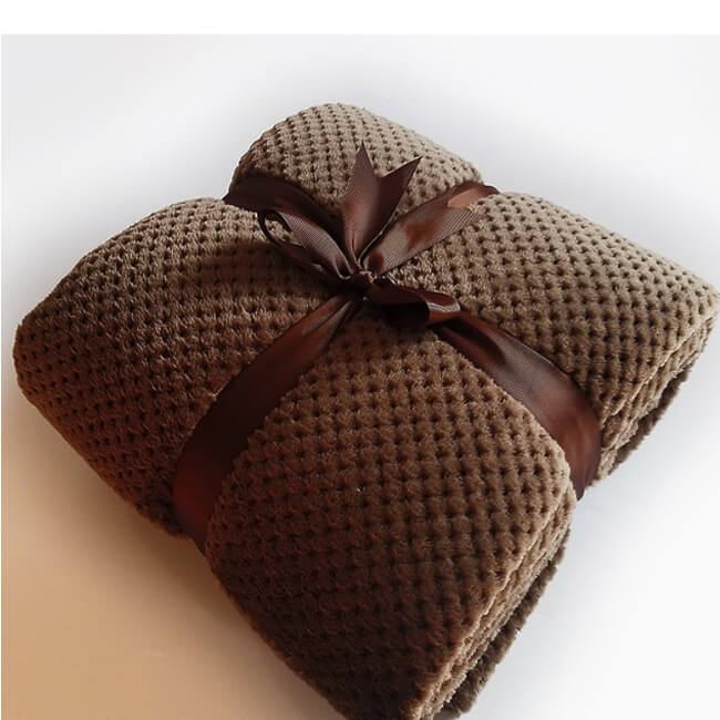 Soft Cotton Flannel Fleece Throw Blanket for Cozy Home Comfort