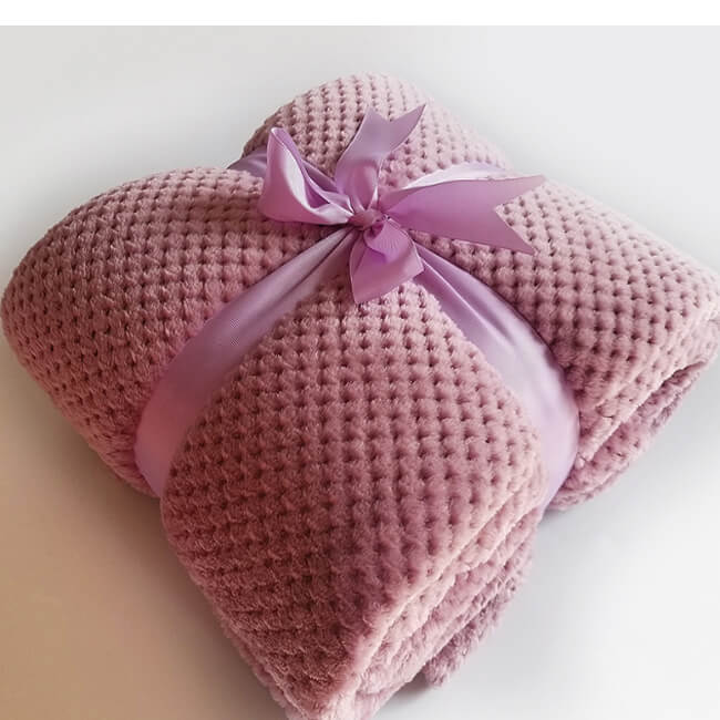 Soft Cotton Flannel Fleece Throw Blanket for Cozy Home Comfort