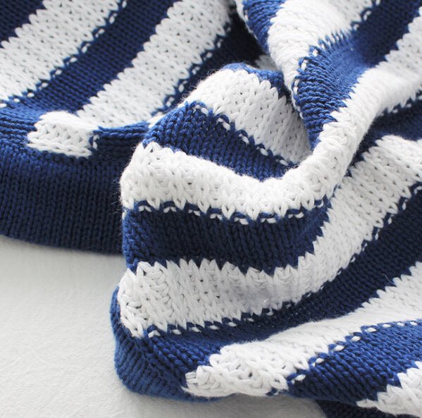 Soft Cotton Knit Throw Blanket for Cozy Home Decor