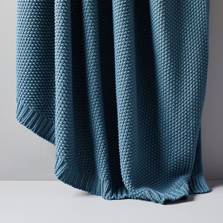 Soft Cotton Knit Throw Blanket for Cozy Home Decor