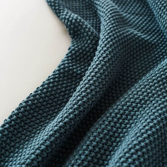 Soft Cotton Knit Throw Blanket for Cozy Home Decor