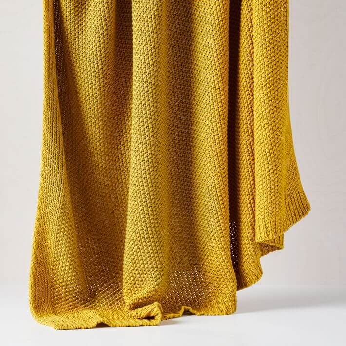 Soft Cotton Knit Throw Blanket for Cozy Home Decor