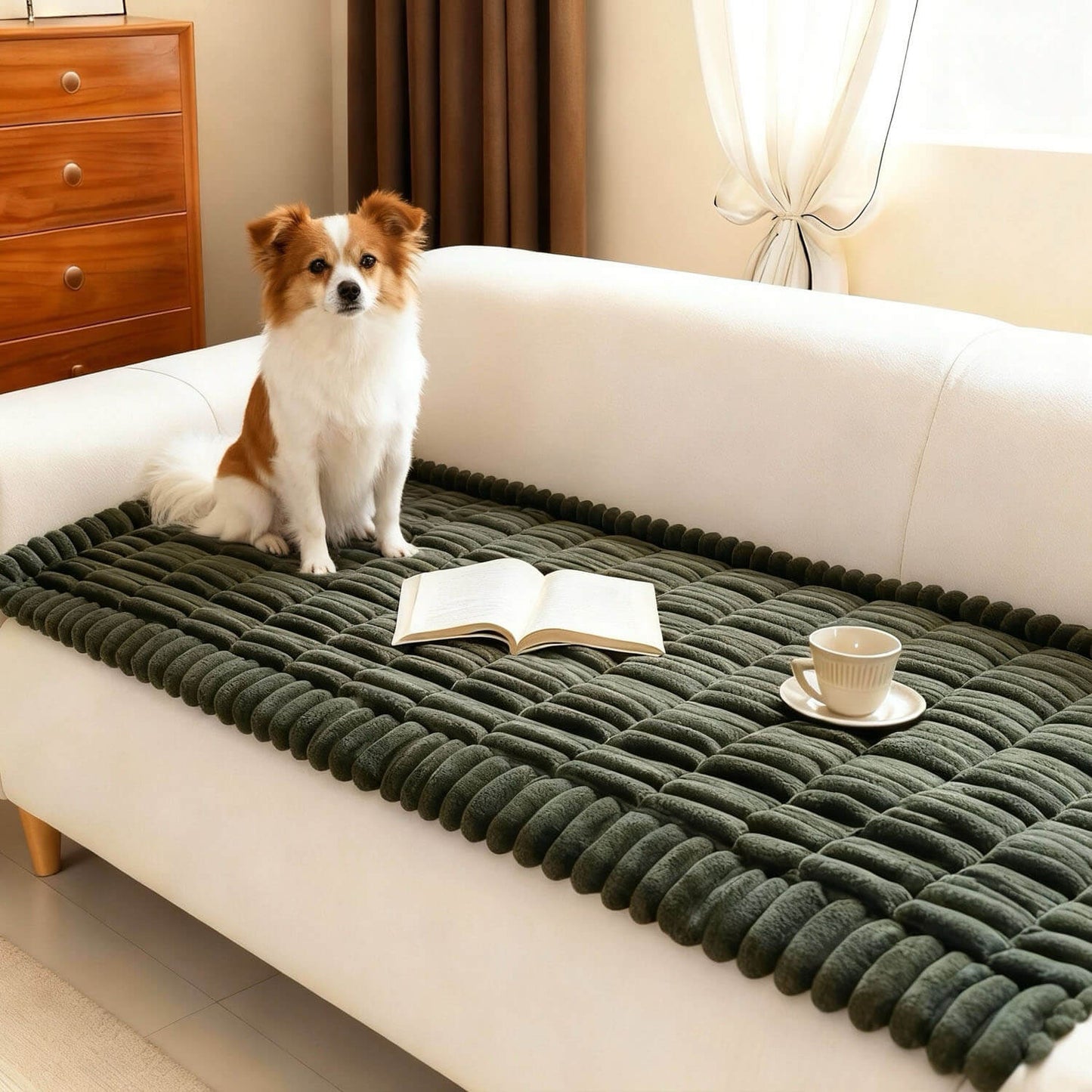 Waterproof Dog Bed Cover & Anti-Slip Sofa Protector for Pets