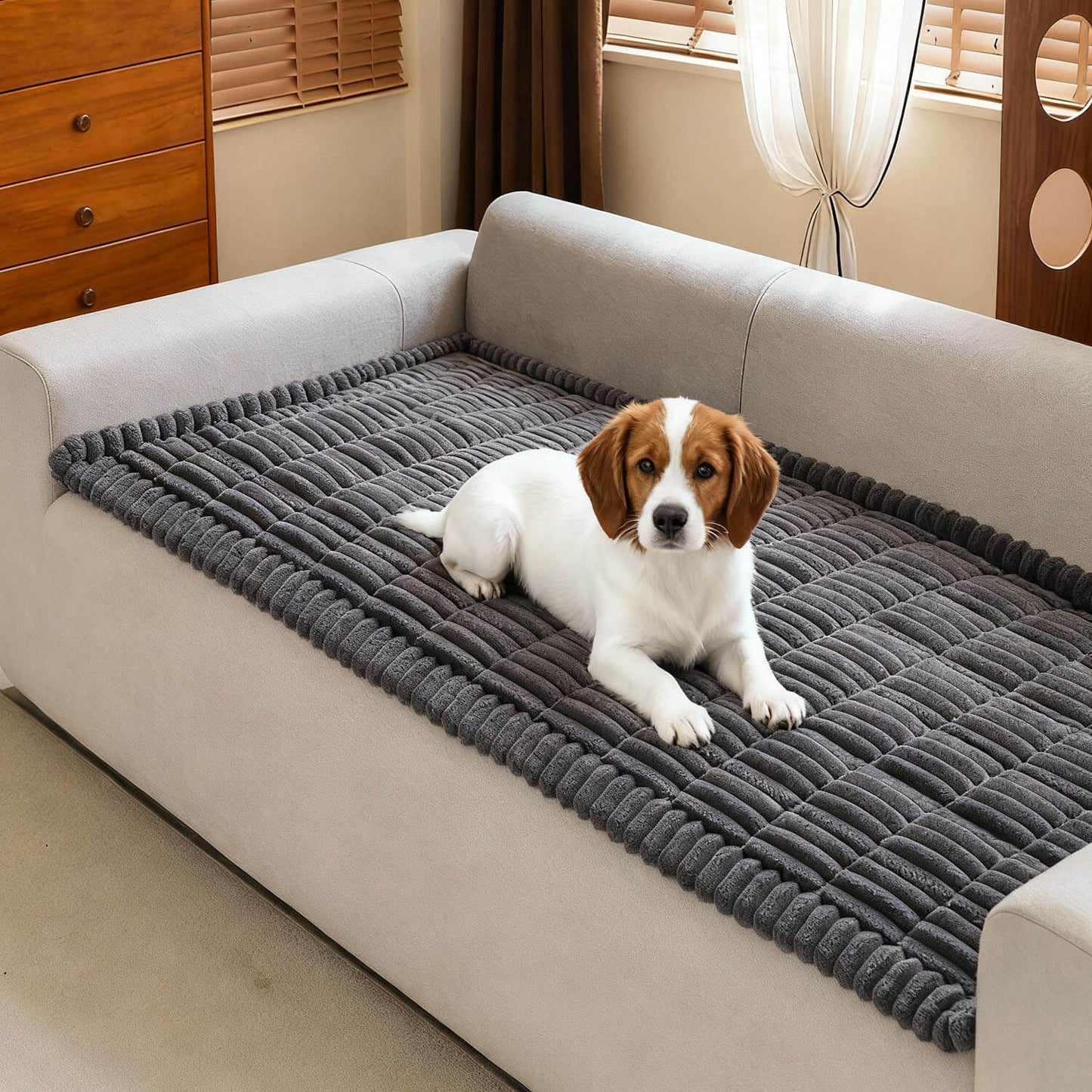 Waterproof Dog Bed Cover & Anti-Slip Sofa Protector for Pets