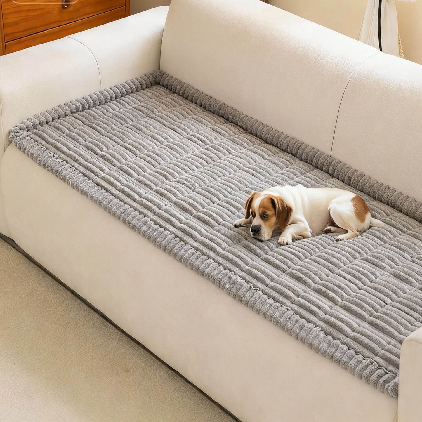 Waterproof Dog Bed Cover & Anti-Slip Sofa Protector for Pets