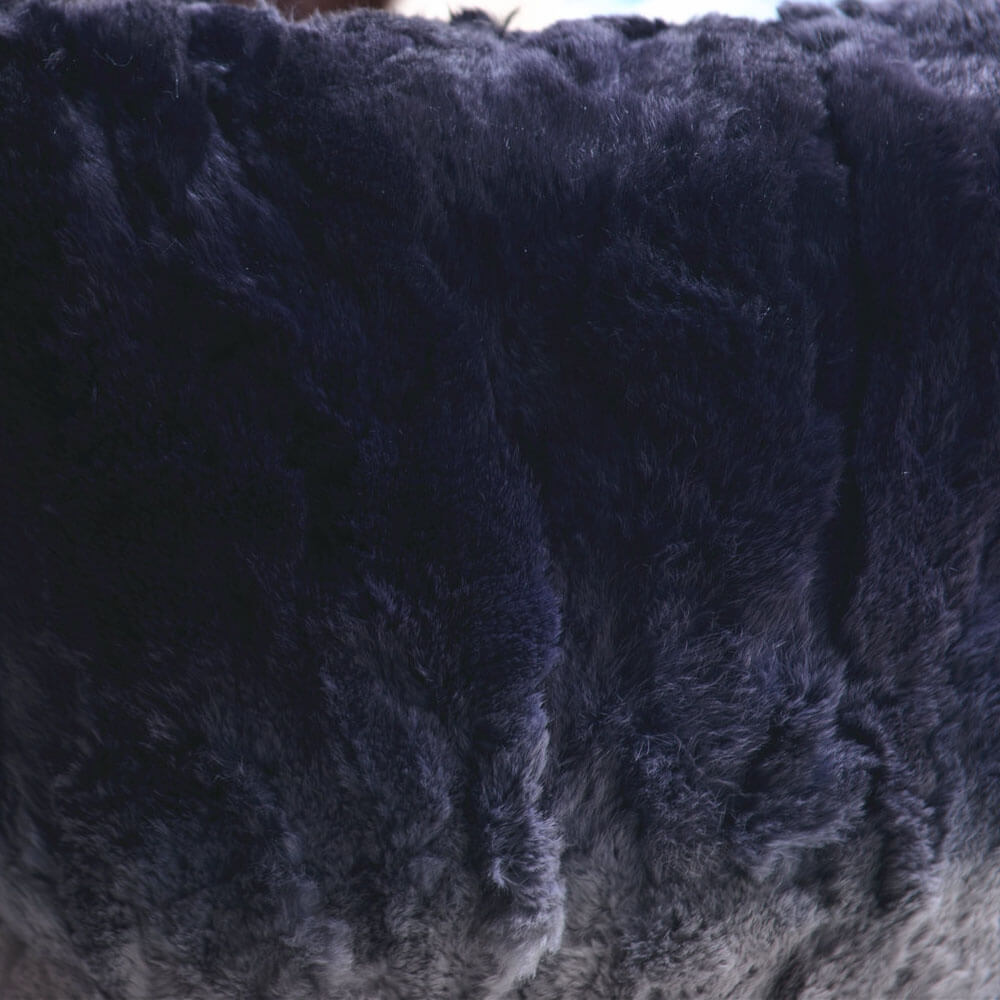 Soft Faux Fur Lumbar Throw Pillows - 18x18 Cushion for Sofa