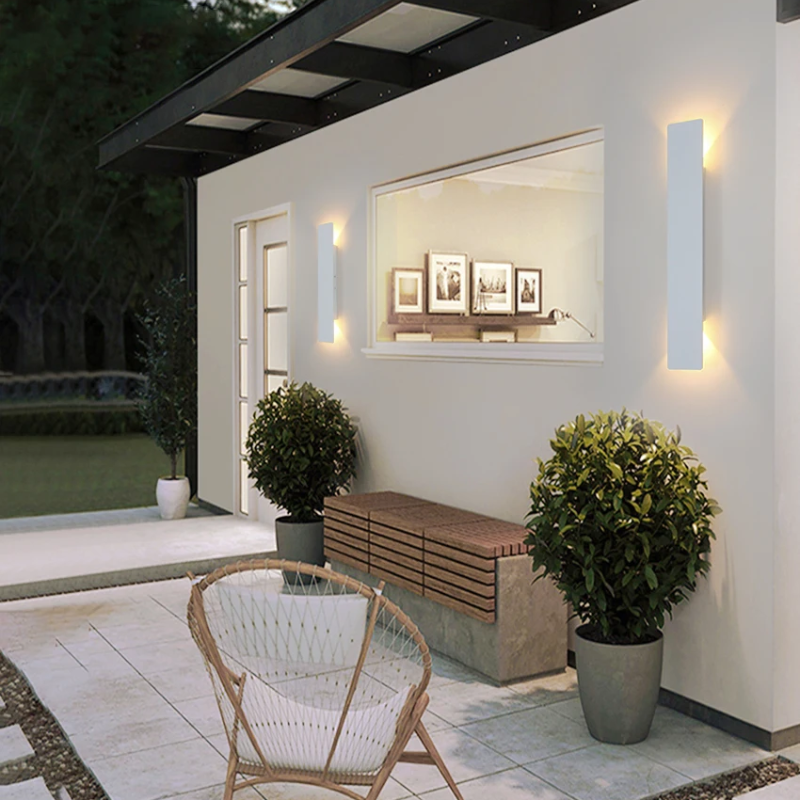 Modern Outdoor Wall Lights - Stylish Aluminium Garden Lighting