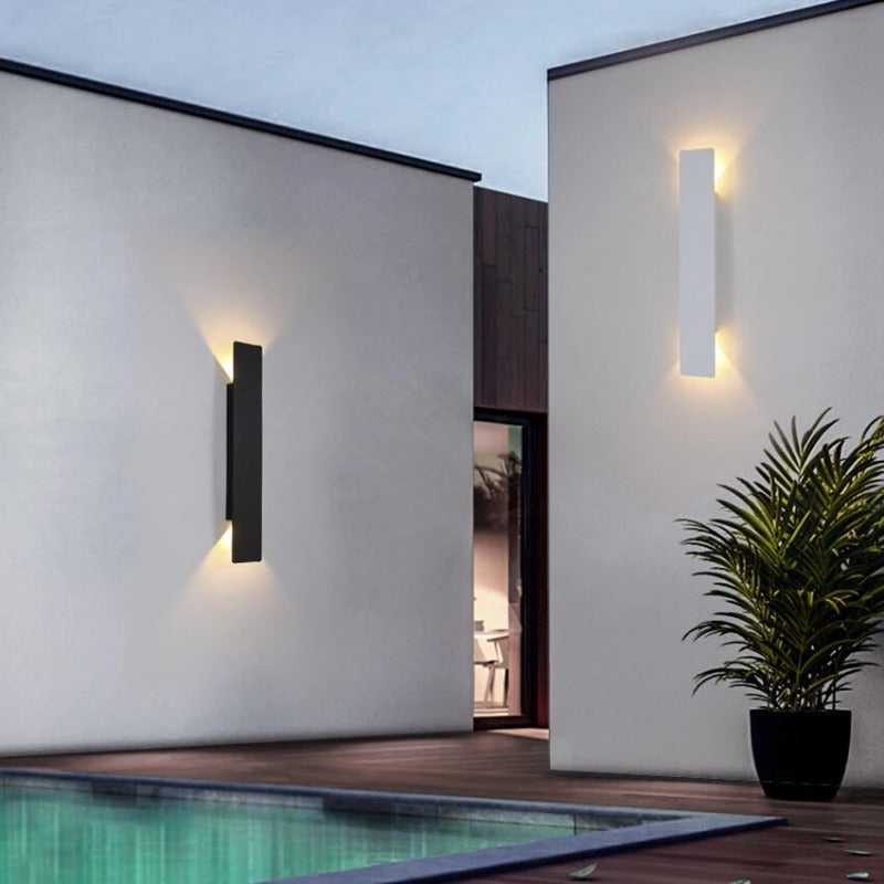 Modern Outdoor Wall Lights - Stylish Aluminium Garden Lighting