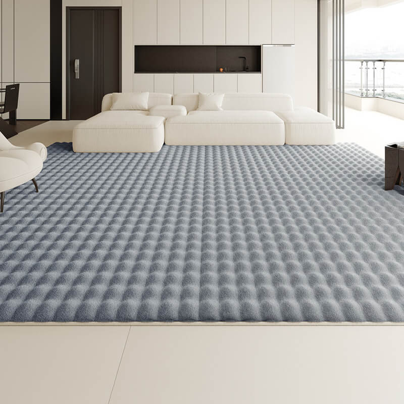 Large Faux Sheepskin Area Rug for Living Room - Soft Shaggy Home Decor