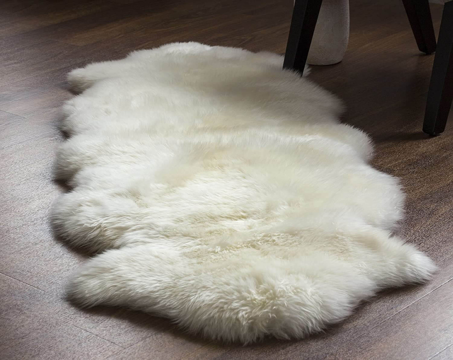 Luxury Faux Sheepskin Runner Rug for Hallway and Bedroom Decor