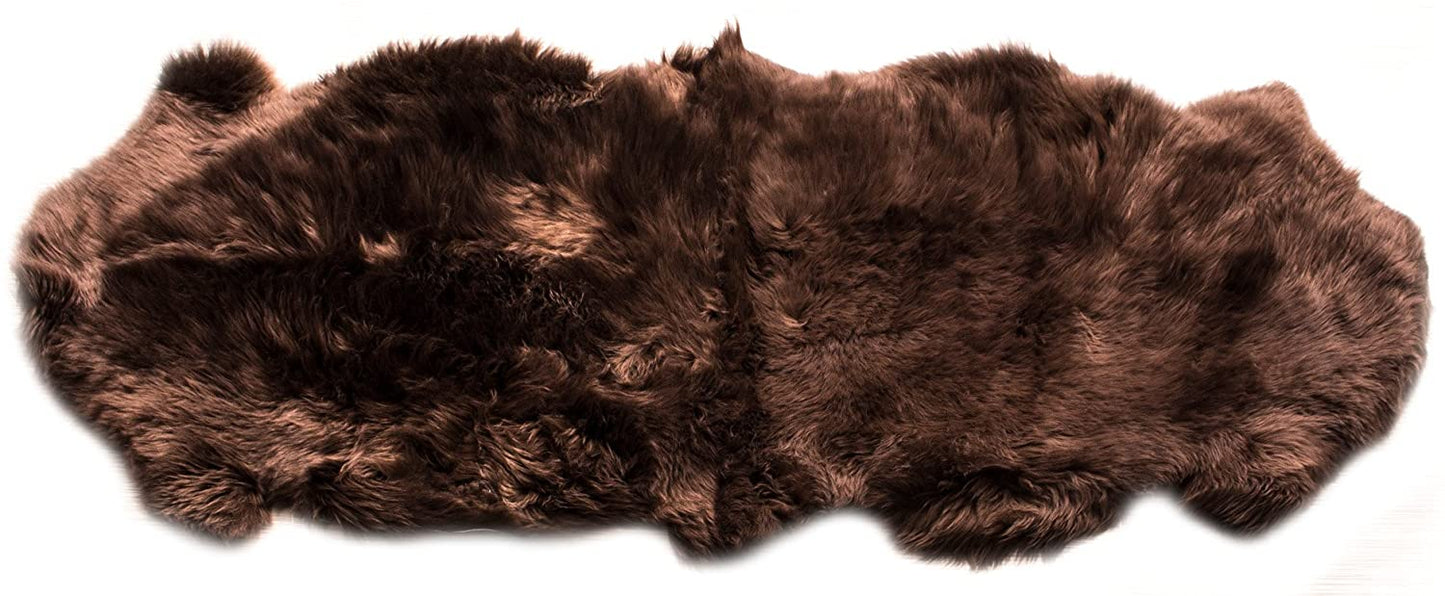 Luxury Faux Sheepskin Runner Rug for Hallway and Bedroom Decor