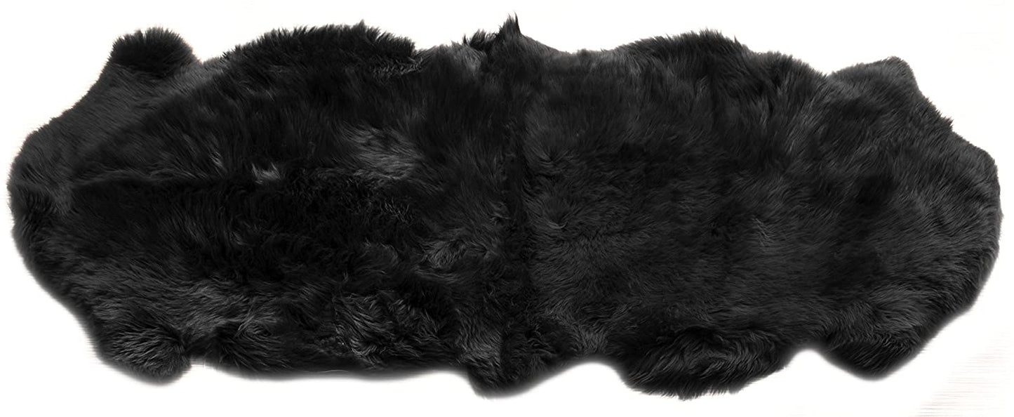 Luxury Faux Sheepskin Runner Rug for Hallway and Bedroom Decor