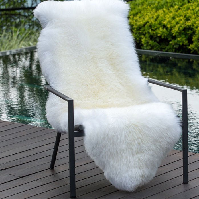 Luxury Faux Sheepskin Runner Rug for Hallway and Bedroom Decor