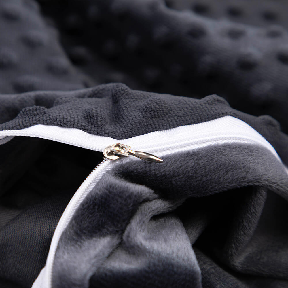 Cozy Soft Weighted Blanket Duvet Cover for Better Sleep