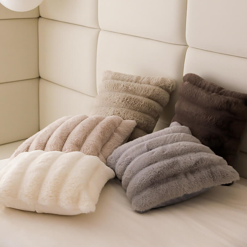 Luxury Soft Faux Fur Throw Blanket - Fluffy Plush Couch Blanket