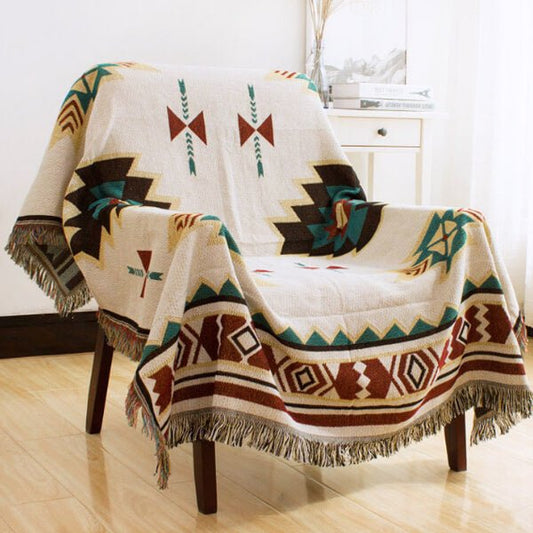 Soft Woven Waffle Throw Blanket for Cozy Home Decor