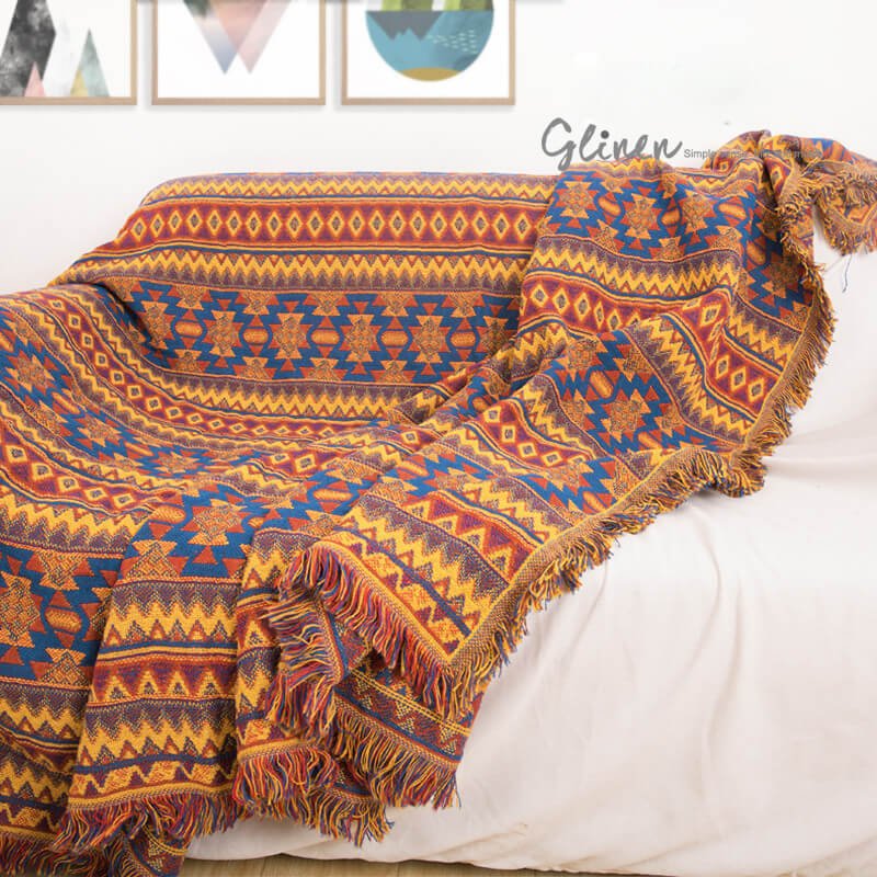 Soft Woven Waffle Throw Blanket for Cozy Home Decor