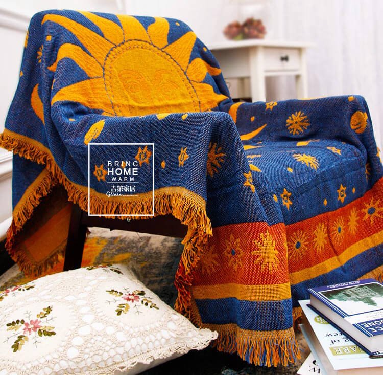 Soft Woven Waffle Throw Blanket for Cozy Home Decor