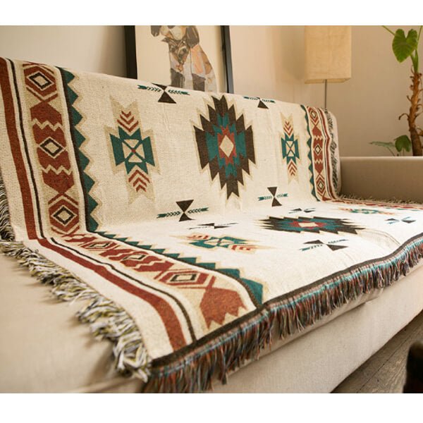 Soft Woven Waffle Throw Blanket for Cozy Home Decor